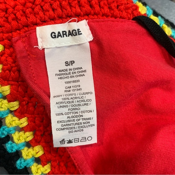 Garage Crochet Tie Back Halter Top - Picture 3 of 6